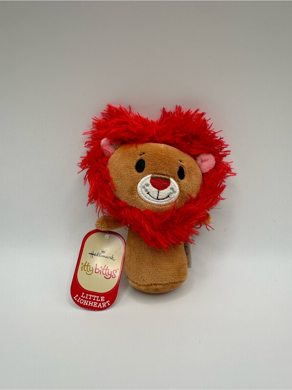 NWT Hallmark Itty Bitty Little Lionheart Plush - Red Mane
